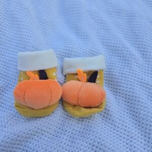 Cute Pumpkin Baby Socks